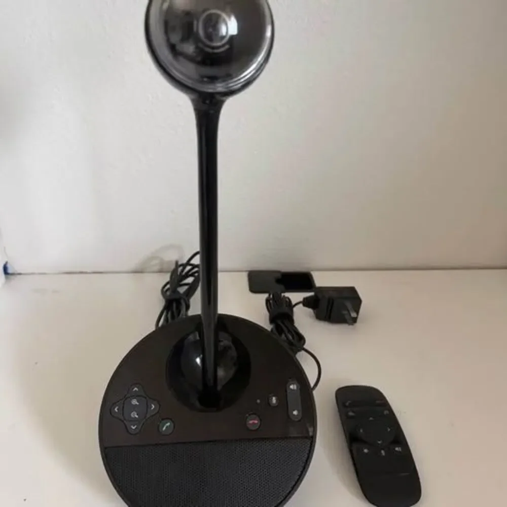 Logitech BCC950 ConferenceCam – All-in-One Webcam Speakerphone for Zoom/Meetings